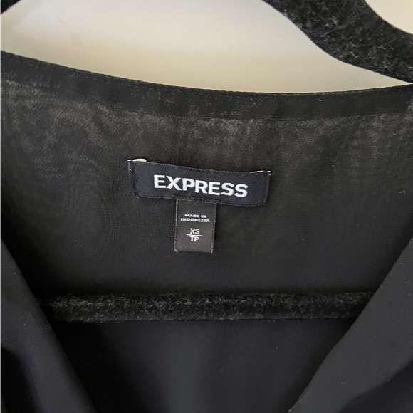 Black sheer blouse from Express - Picture 2 of 2